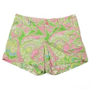 LILLY PULITZER Women's 6 Chin Chin Floral Print 5" Inseam Callahan Shorts